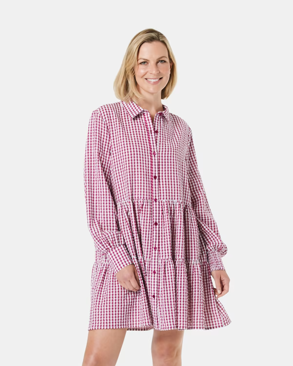 Shirt dress clearance kmart