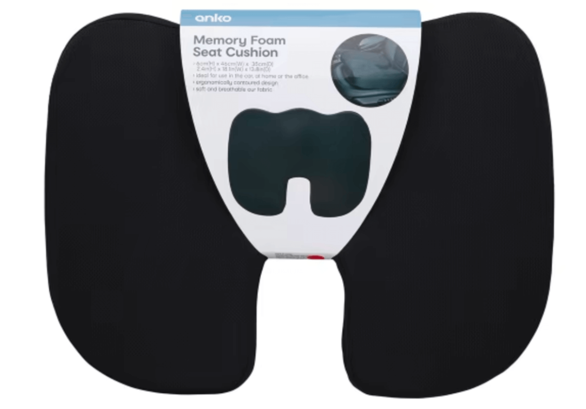 Lost your padding Kmart s memory cushion has got your back literally Seniors Discount Club