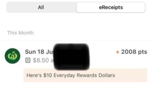 An Australian Woolworths shopper saved $540 in Woolworths using Reward  programmes