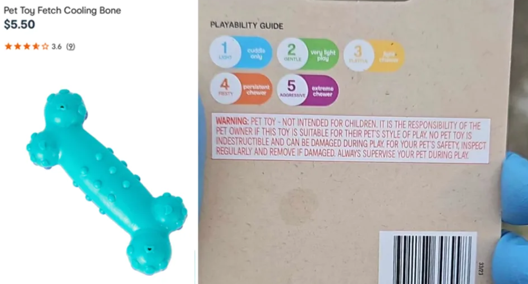 Dog owner sounds alarm over popular Kmart toy s toxic ingredient Seniors Discount Club