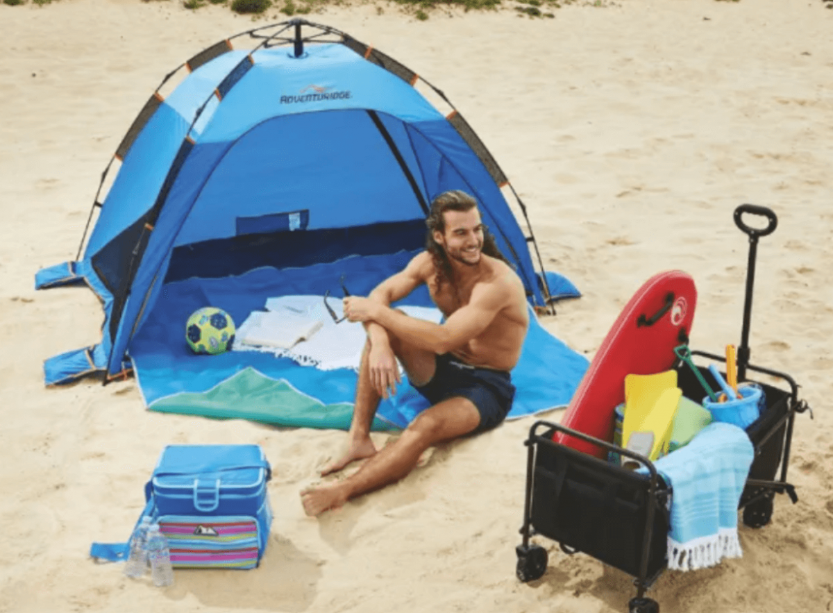 Beach tent clearance aldi