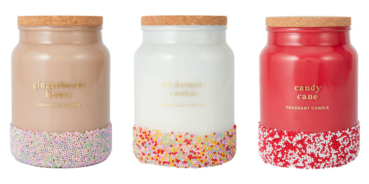 Kmart christmas candle sprinkles clearance