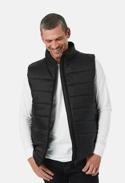 Mens puffer vest clearance kmart