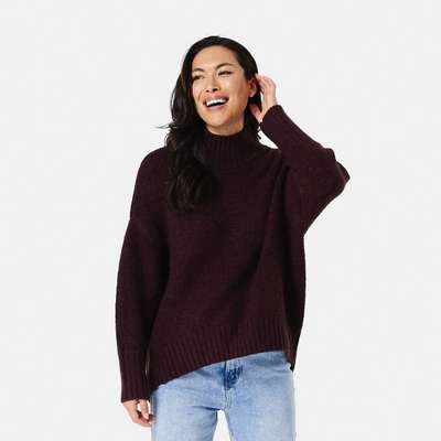 Fashion Apparel Funnel Neck Jumper 25 Kmart Seniors