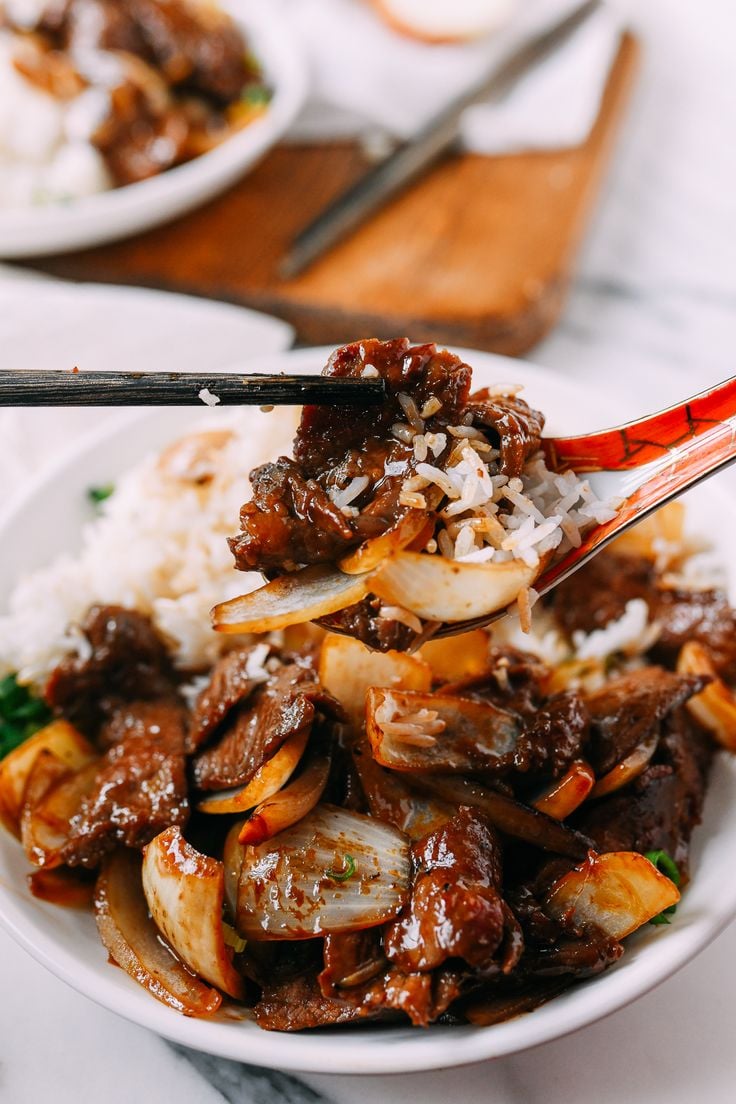 Someone wanted this again beef onions Stir-fry | Seniors Discount Club