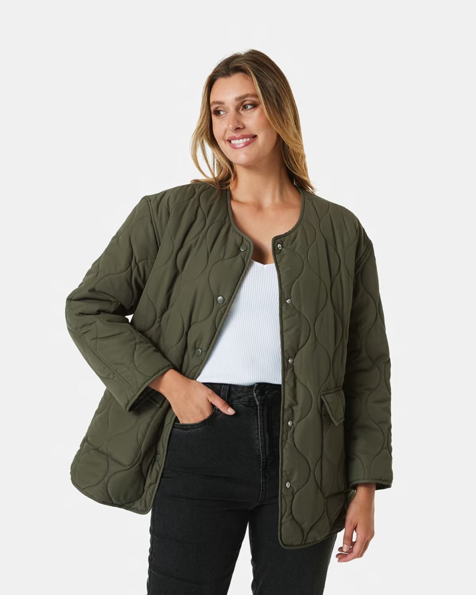 Green on sale jacket kmart