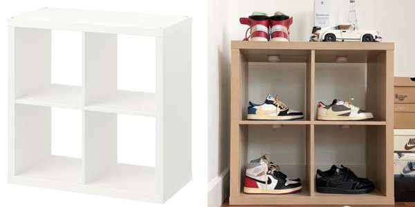 Kallax for shoes clearance