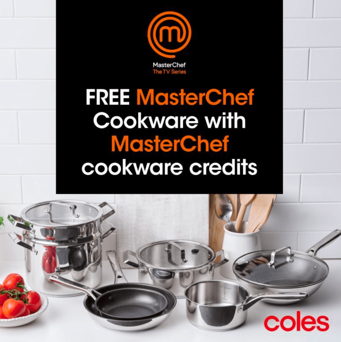 Coles drops MasterChef cookware collectables