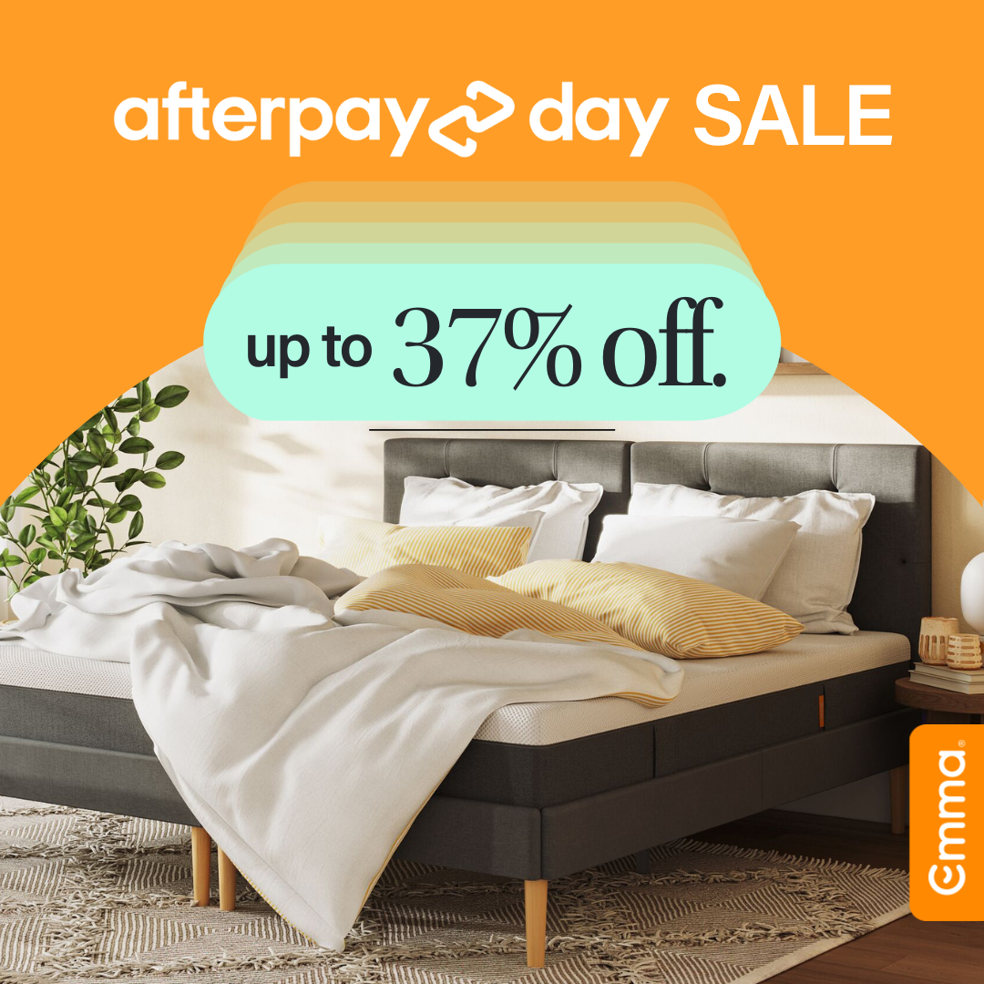 Celebrate World Sleep Day and unlock exclusive savings on Emma Sleep  products this Afterpay Day!