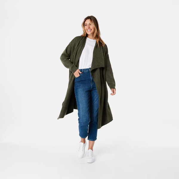 Kmart waterfall cardigan clearance