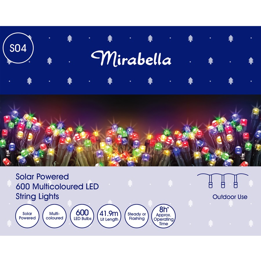 Big w top string lights