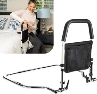 Health & Beauty - WELLORA Height Adjustable Bed Rail For Adults $79.95 ...