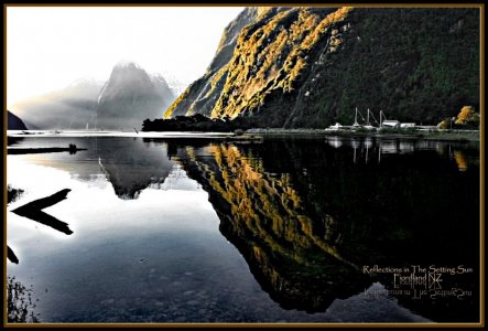 Reflections in TheSetting Sun_Fiordland NZ.jpg