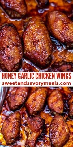 Honey Garlic Chicken Wings [Video].jpeg