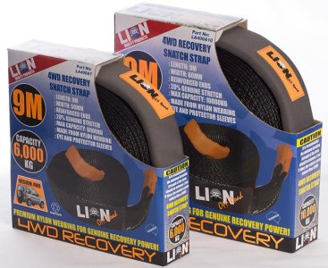 Lion Recovery Snatch Straps LA400A7 & LA400A10 in box packaging_0.jpg