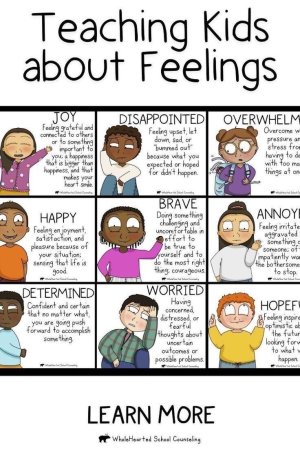 The Feelings Handbook For Kids! Includes Posters & Emotions Chart - Great For Teachers and Par...jpg