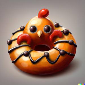 DALL·E 2022-07-14 15.57.35 - chicken doughnut, digital art.png