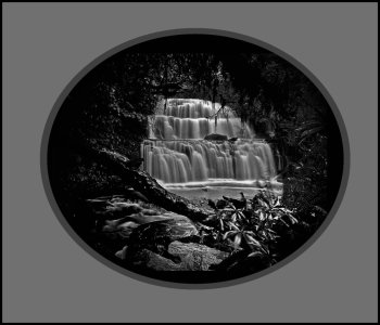 Night Pic Purakaunui Falls_B&W_a copy.jpg