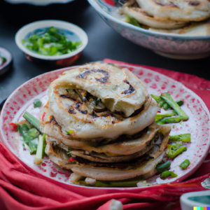 DALL·E 2022-10-18 09.30.32 - Veggie Chinese pancakes, food photography.png