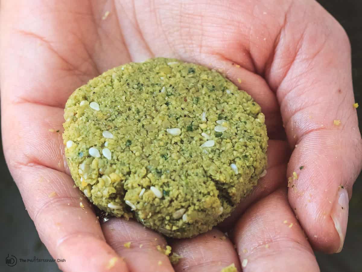 Falafel patty