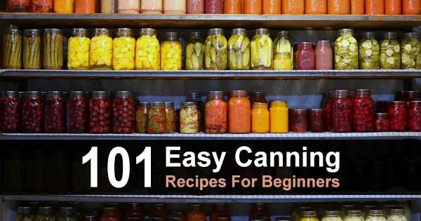 101 Easy Canning Recipes For Beginners