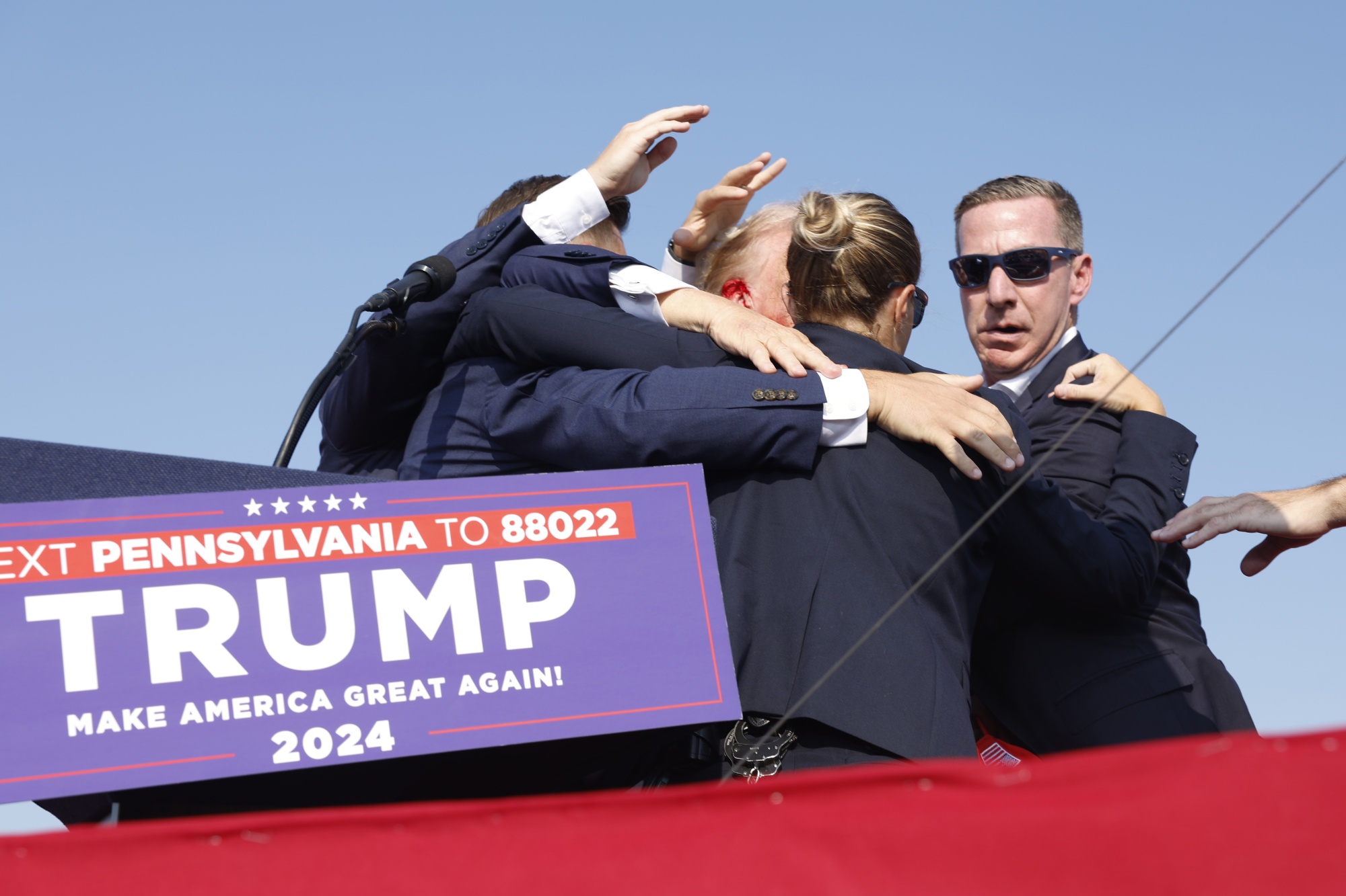 Donald Trump Holds A Campaign Rally In Butler, Pennsylvania