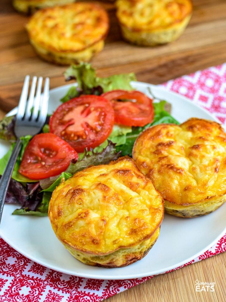 Crustless Tuna and Sweetcorn Mini Quiche