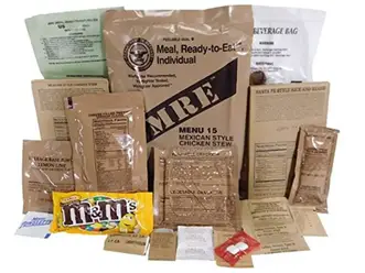 MRE CONTENTS