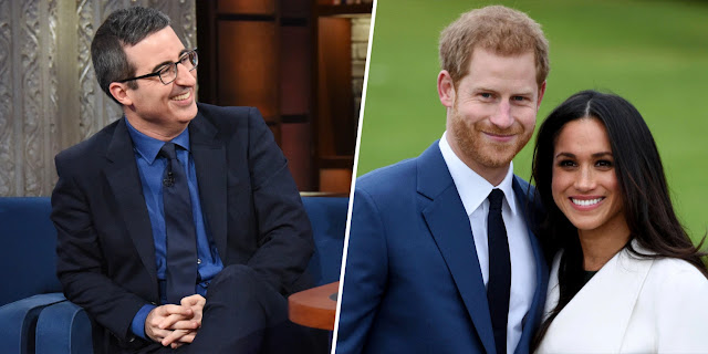 John Oliver and Stephen Colbert Take Aim at Royal Family Amid Harry Drama John Oliver and Stephen Colbert Take Aim at Royal Family Amid Harry Drama