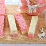 Super easy recipe for Coconut Ice - Just 3 ingredients to make this delicious treat - homemade present idea from Eats Amazing UK Super easy recipe for Coconut Ice - Just 3 ingredients to make this delicious treat - homemade present idea from Eats Amazing UK